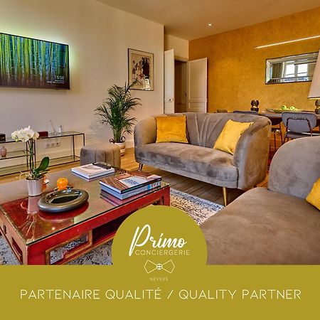 Appartement Montagnon - Les Suites Du Palais - Classe 4 Etoiles, Parking Prive, Vue Cathedrale, 3 Chambres, Primo C0Nciergerie Невер Экстерьер фото